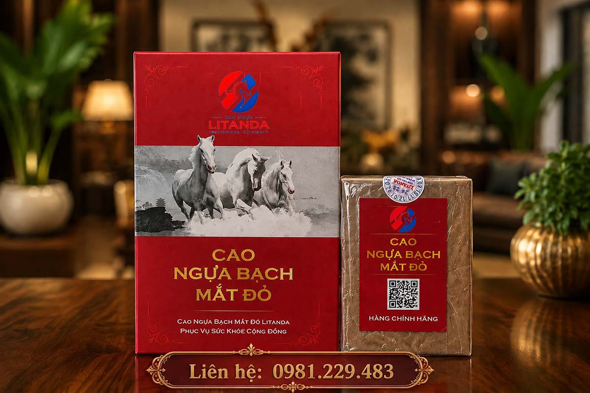 Cao ngựa bạch mắt đỏ Litanda
