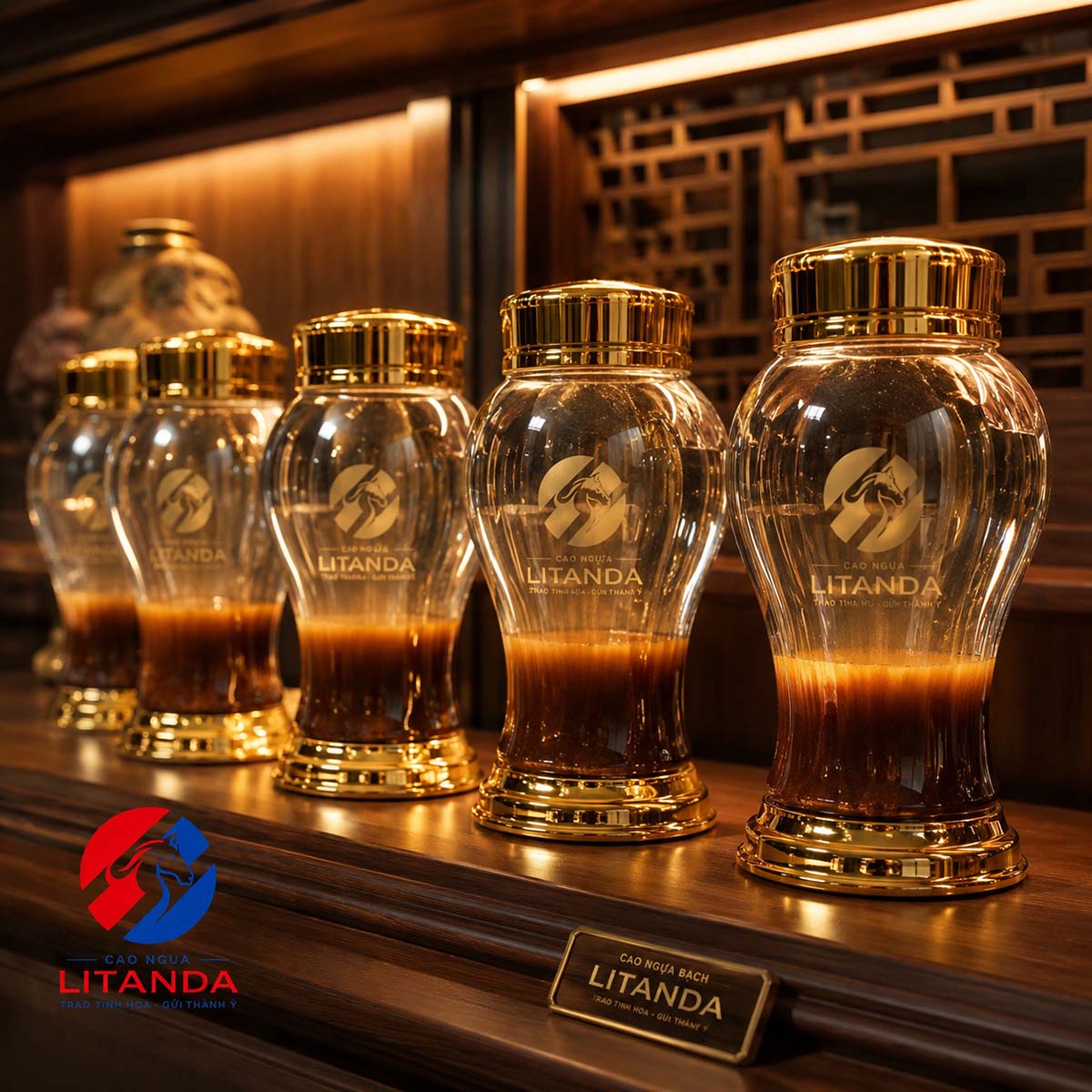Rượu ngâm cao ngựa bạch Litanda - đẳng cấp và sang trọng