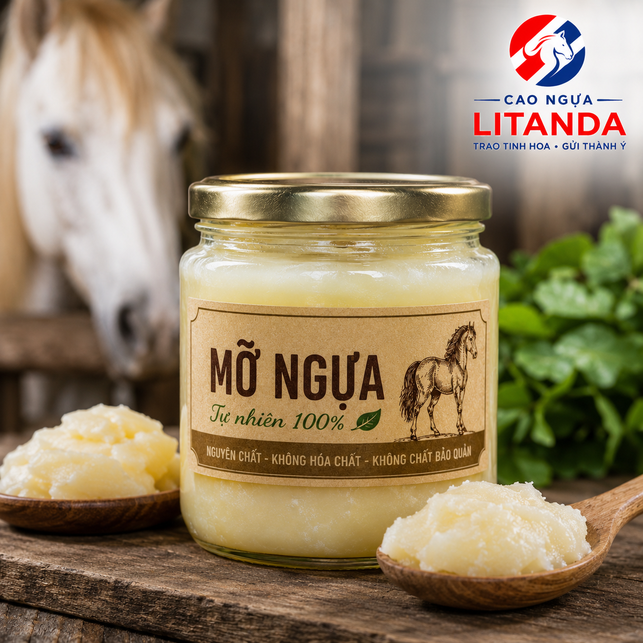 Mỡ ngựa là sản phẩm được nhiều người lựa chọn trong chăm sóc da hằng ngày.