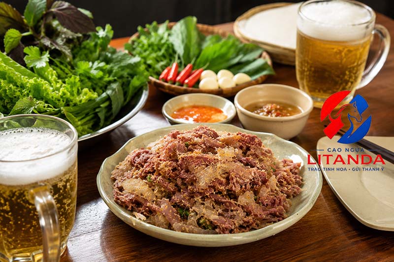 Nem ngựa Litanda - Tinh hoa ẩm thực vùng cao 