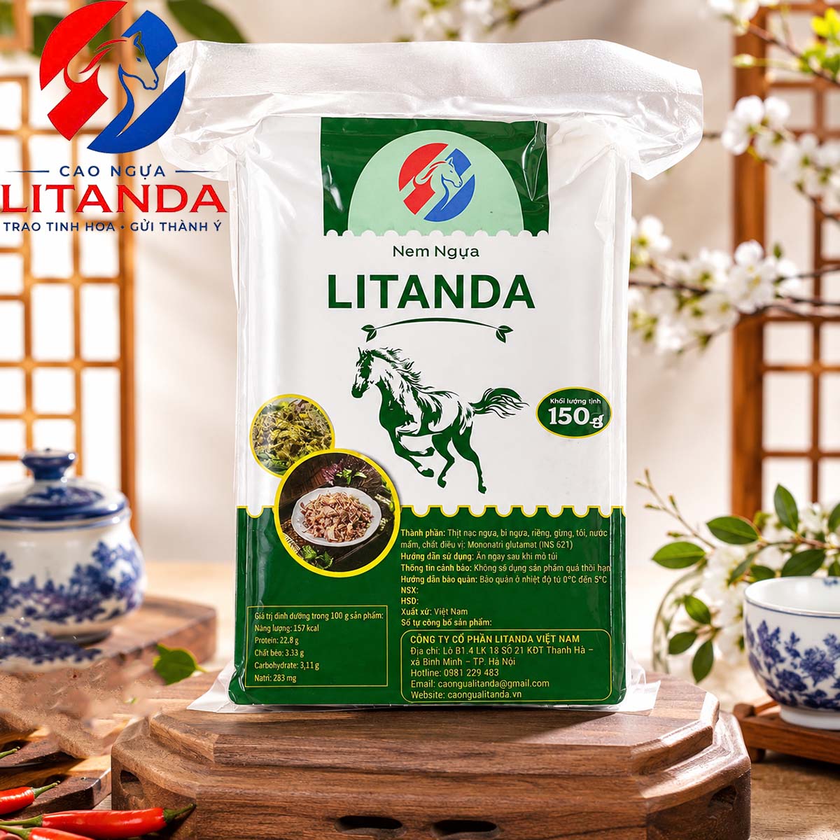 Nem ngựa Litanda - Món quà đẳng cấp cho người sành ăn