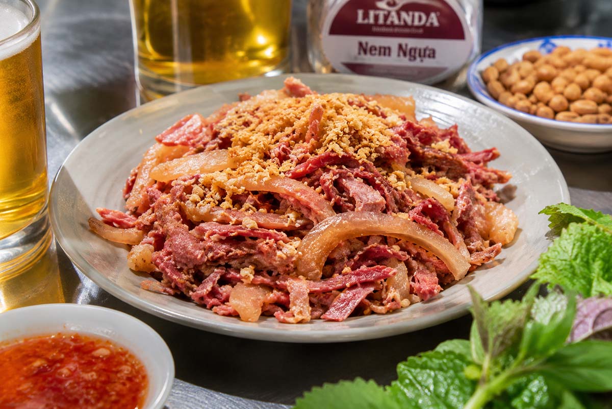 Nem ngựa Litanda - Tinh hoa ẩm thực vùng cao