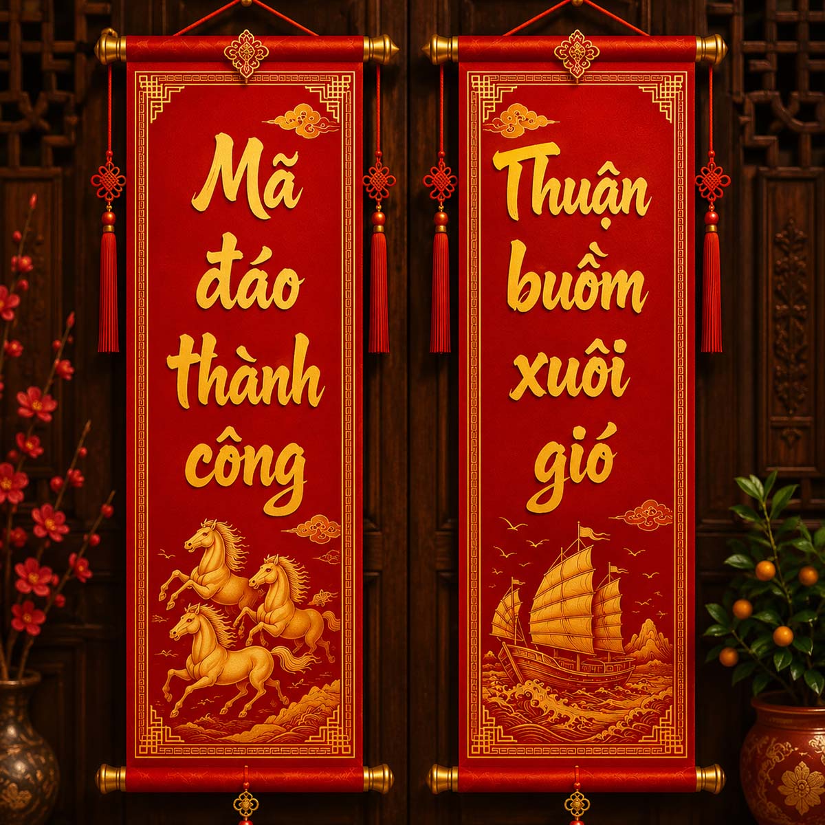 Mã đáo thành công thường được đói cùng thuận buồn xuôi gió